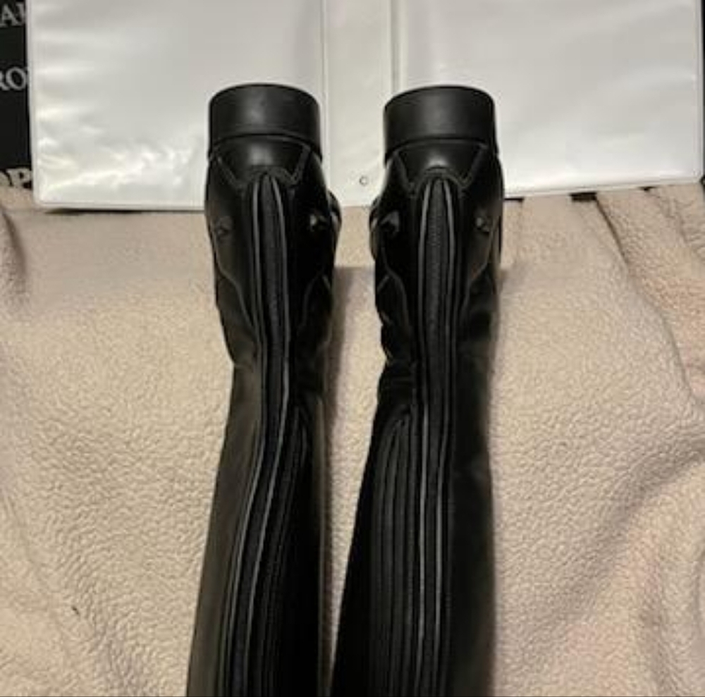 Horze Rover Womens Tall Field Boots - Black39 EU regular - Picture 2 of 5
